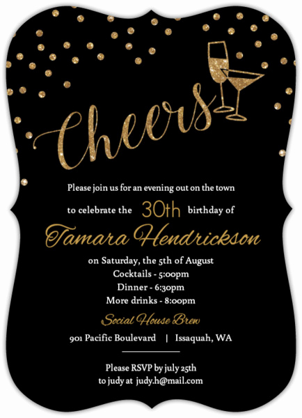 Top 30th Birthday Invitation Wording Idea | Invitation Ideas